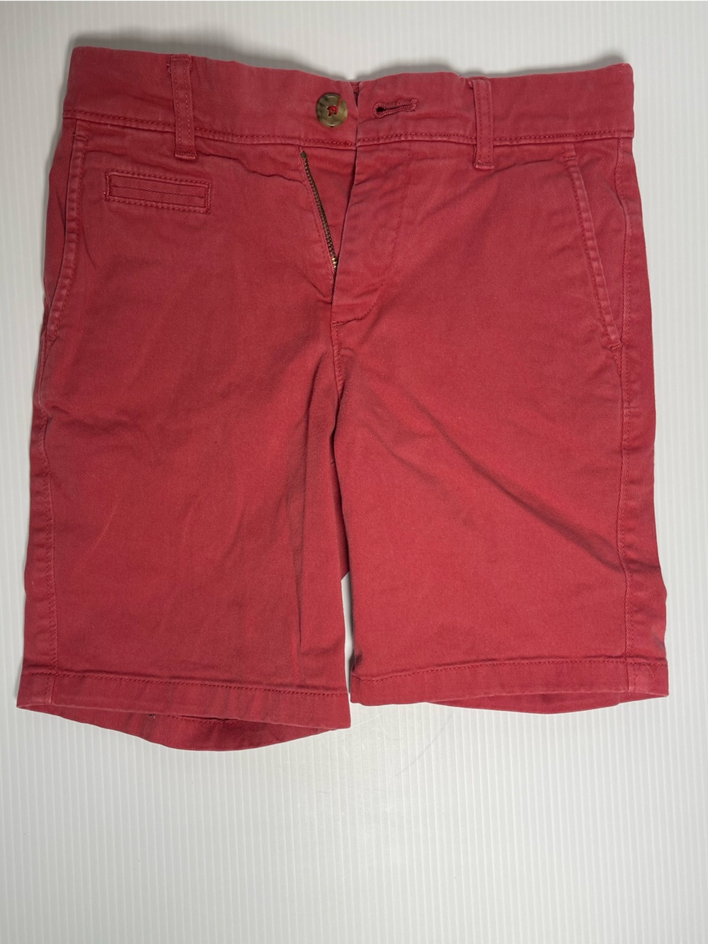 Johnnie-O Neal Jr. Stretch Twill Shorts - Coral Boy's Size 8